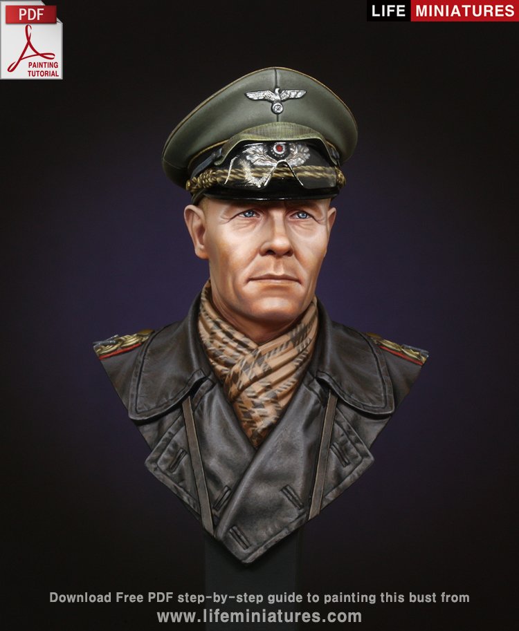 1/10 二战德国陆军元帅隆美尔"沙漠之狐" - 点击图像关闭