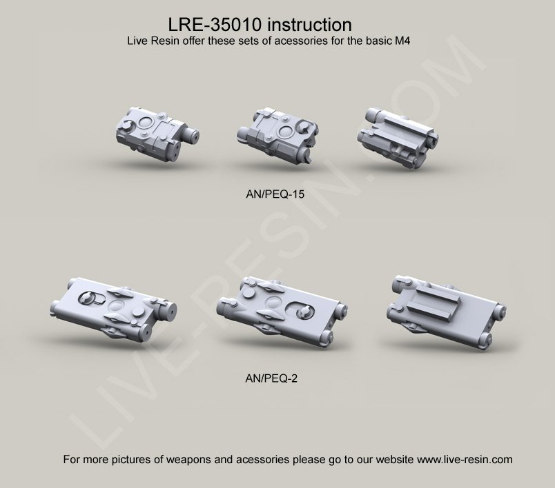 1/35 激光指示器 AN/PEQ-2, AN/PEQ-15