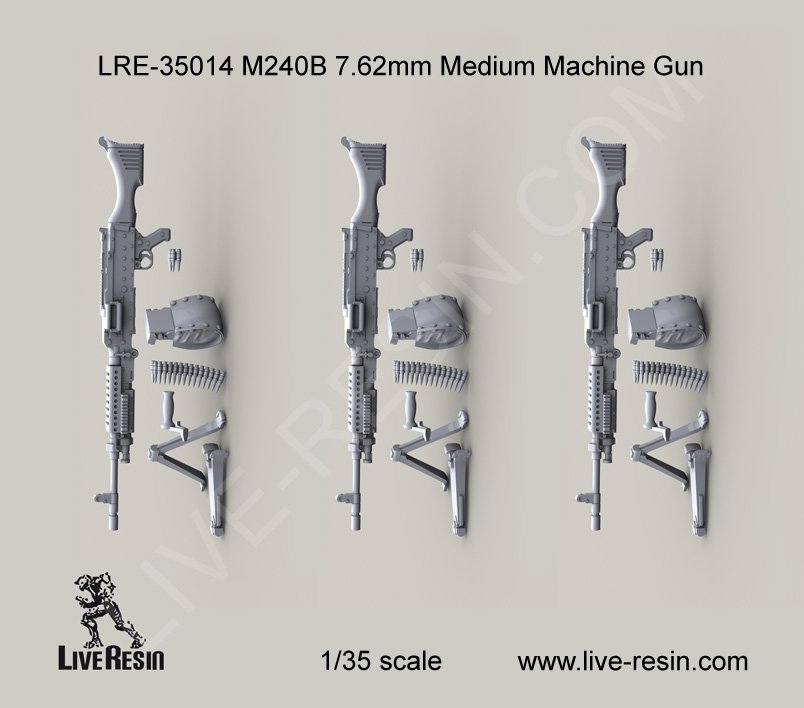 1/35 现代美国 M240B 班用自动武器(2) - 点击图像关闭