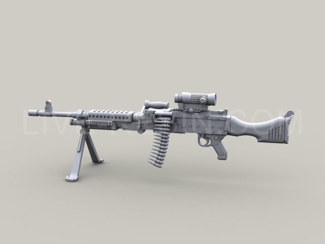 1/35 现代美国 M240B 班用自动武器(2)