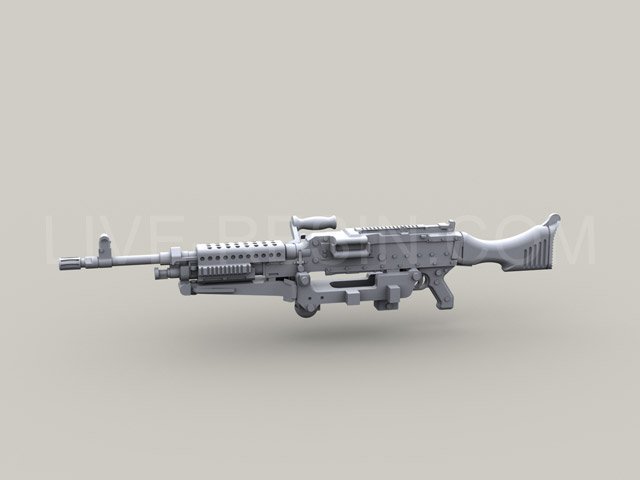 1/35 现代美国 M240B/M249 班用自动武器(5) - 点击图像关闭