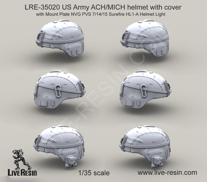 1/35 现代美国 ACH/MICH 头盔(2) - 点击图像关闭