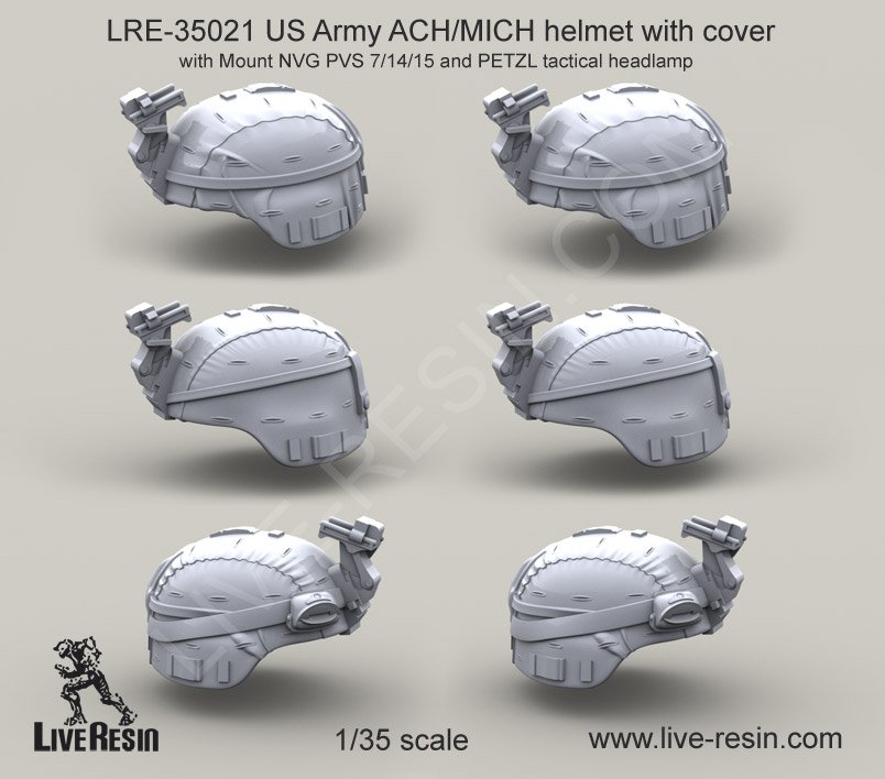 1/35 现代美国 ACH/MICH 头盔(3) 1/35 现代美国 ACH/MICH 头盔(3)