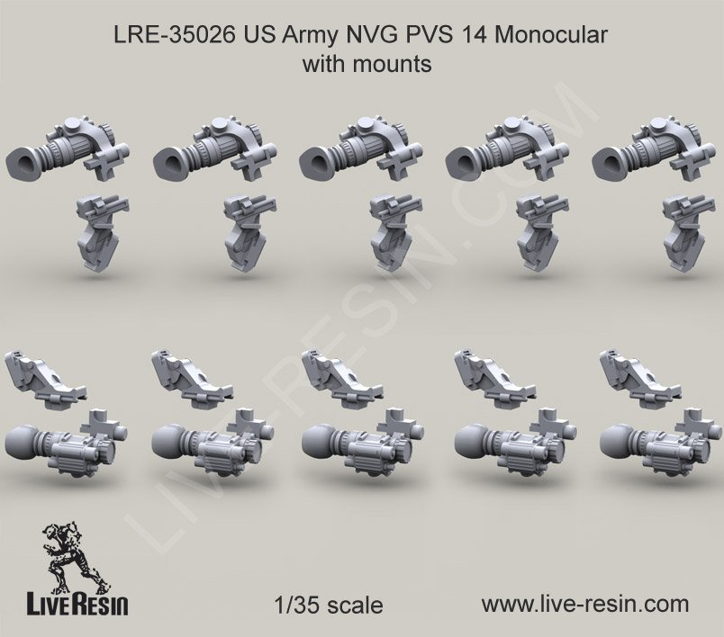 1/35 现代美国 NVG PVS 14 多功能夜视仪 - 点击图像关闭