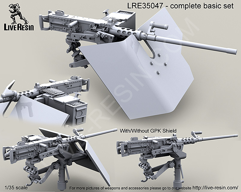 1/35 M2 Cal.50 勃朗宁机枪(M93 枪座)(1) - 点击图像关闭