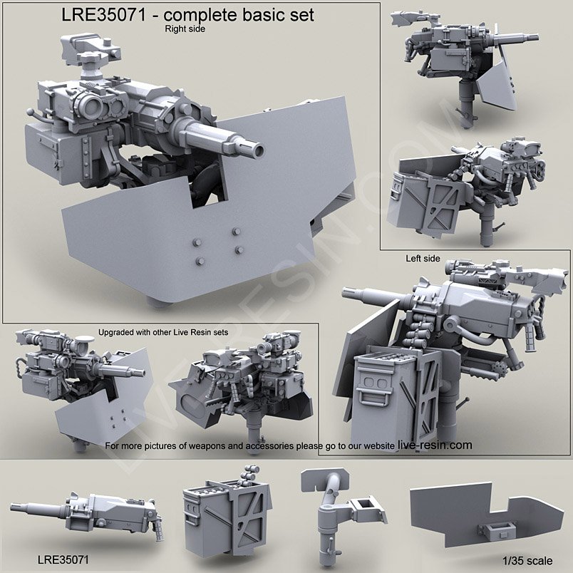 1/35 现代美国 MK47 先进轻型榴弹发射器(3)