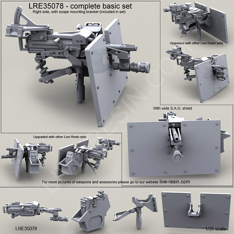 1/35 现代美国 MK19-3 40mm 榴弹发射器(4)