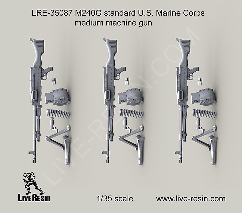 1/35 现代美国 M249 班用自动武器(3) - 点击图像关闭