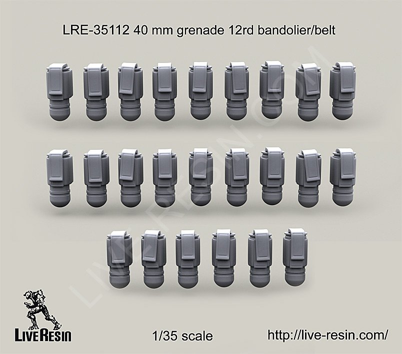 1/35 40mm 12号榴弹袋 - 点击图像关闭