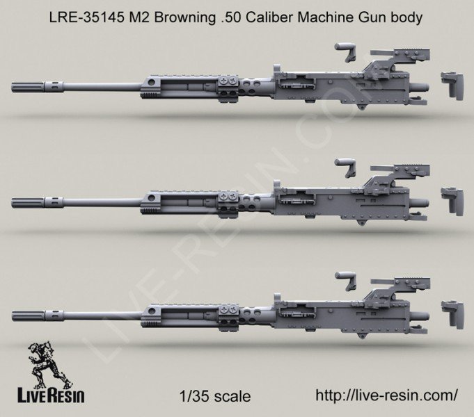 1/35 M2 Cal.50 勃朗宁机枪枪身(2) - 点击图像关闭