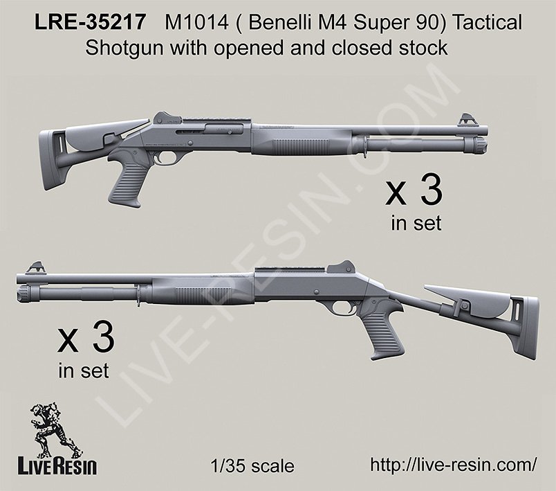 1/35 M1014 战术霰弹枪(1)