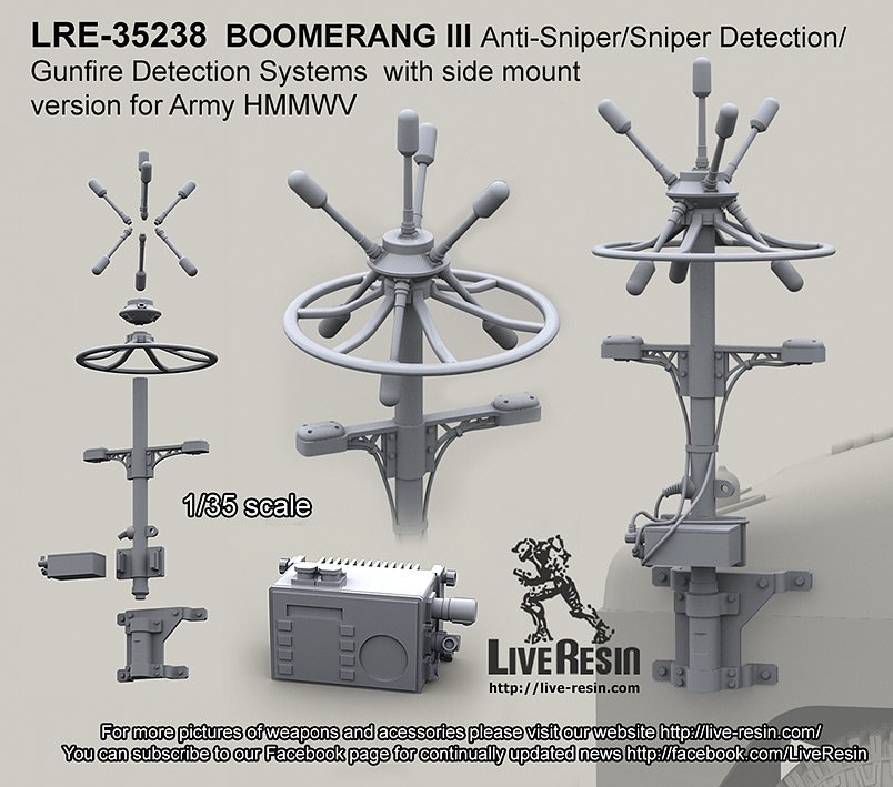 1/35 回旋镖3型反狙击/枪声探测系统(3) - 点击图像关闭