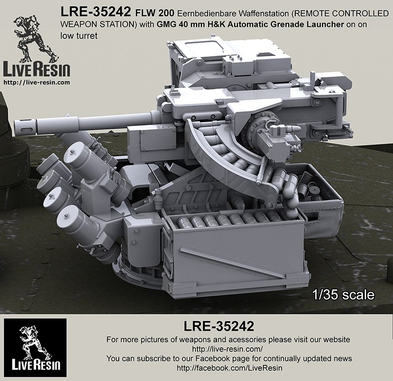 1/35 FLW 200 遥控武器站 (GMG 40mm H&K) (1)