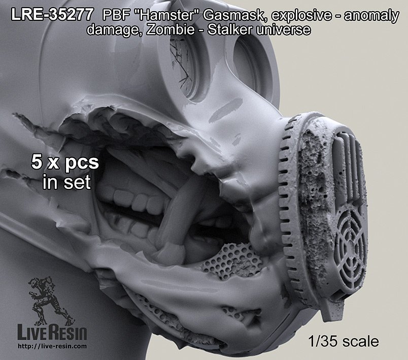 1/35 PBF 地鼠防毒面具(4)