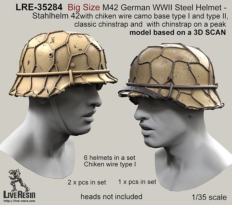 1/35 二战德国 M42 头盔(6) - 点击图像关闭