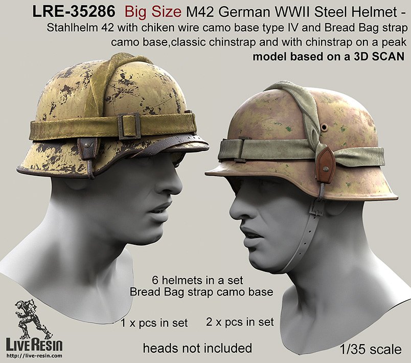 1/35 二战德国 M42 头盔(8) - 点击图像关闭
