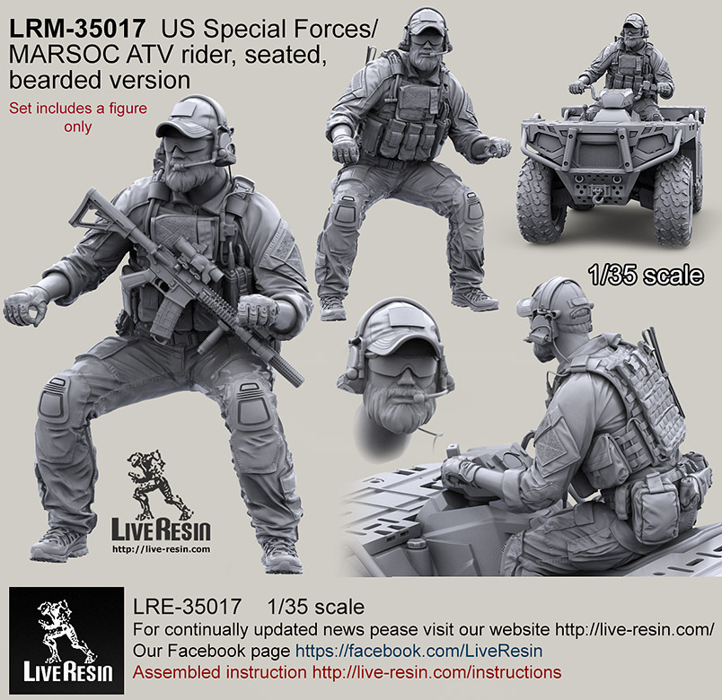 1/35 现代美国突击队骑手(2) - 点击图像关闭