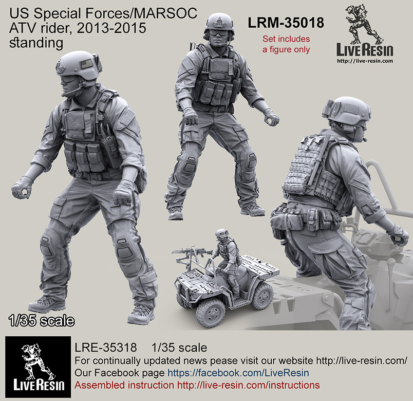 1/35 现代美国突击队骑手(3) - 点击图像关闭