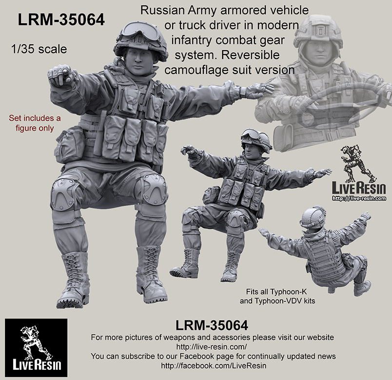 1/35 现代俄罗斯陆军装甲车辆指挥官(17) - 点击图像关闭