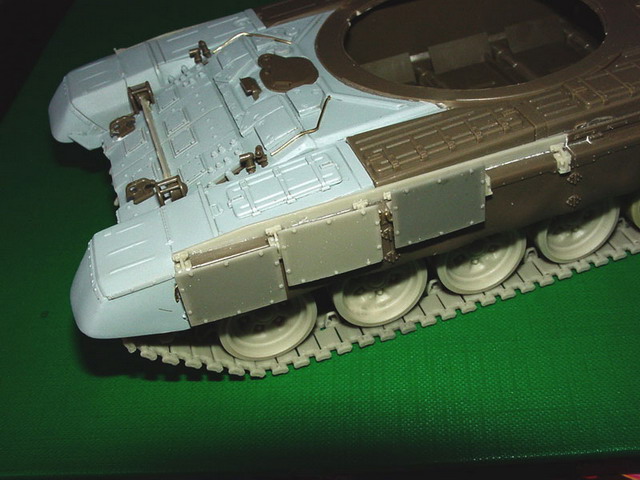 1/35 T-90 主战坦克车体改造件(配田宫T-72) 1/35 T-90 主战坦克车体改造件(配田宫T-72)