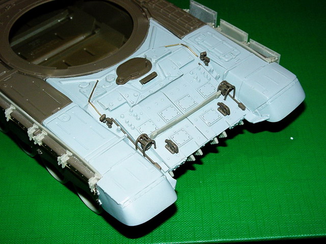 1/35 T-90 主战坦克车体改造件(配田宫T-72)