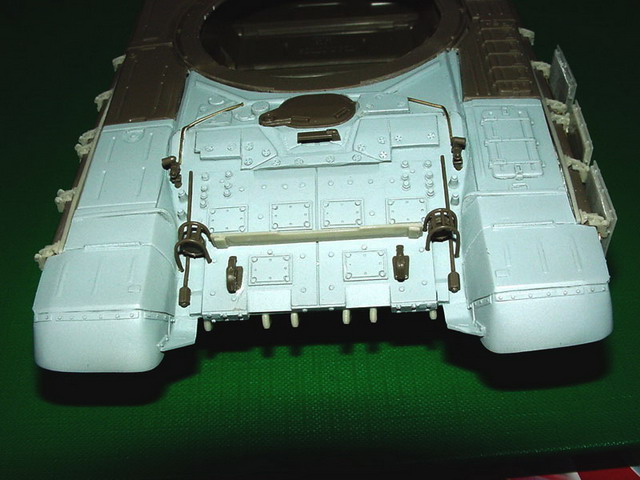 1/35 T-90 主战坦克车体改造件(配田宫T-72)