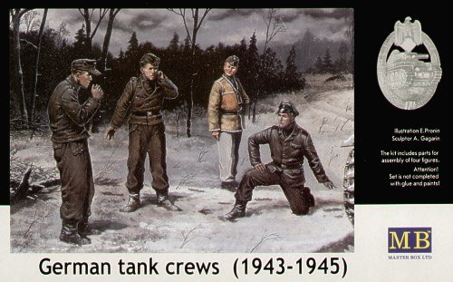 1/35 二战德国坦克兵1943-45年 - 点击图像关闭