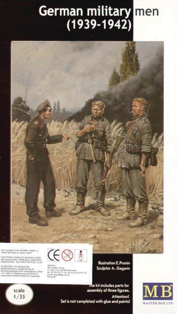 1/35 二战德国士兵1939-42年 - 点击图像关闭