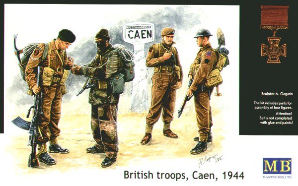 1/35 二战英国突击队"卡昂1944年" - 点击图像关闭