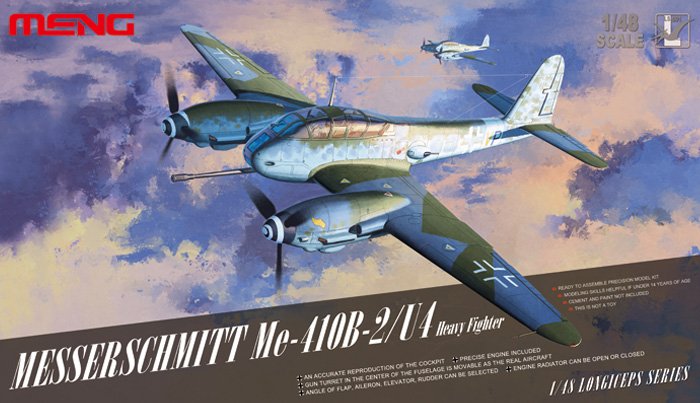 1/48 二战德国 Me410B-2/U4 梅塞施米特重型战斗机 - 点击图像关闭