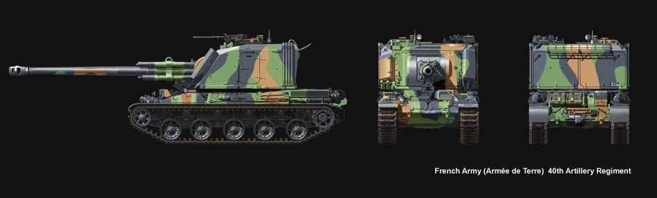 1/35 现代法国 AUF1 155mm 自行榴弹炮
