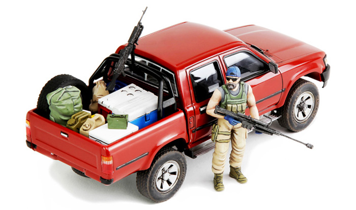 1/35 现代皮卡汽车(装备用品)