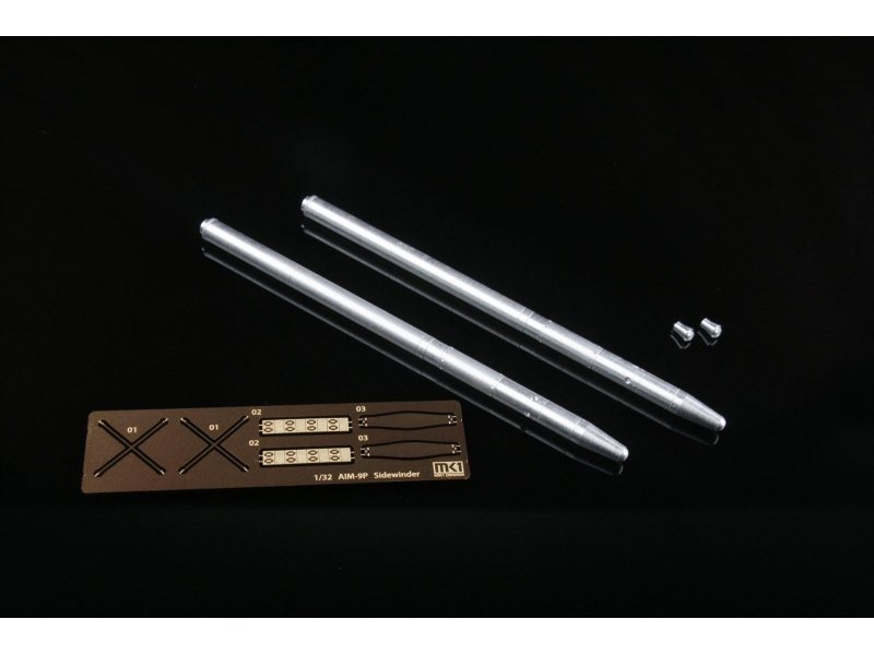 1/32 AIM-9P AIM-9P响尾蛇空对空导弹(2个)