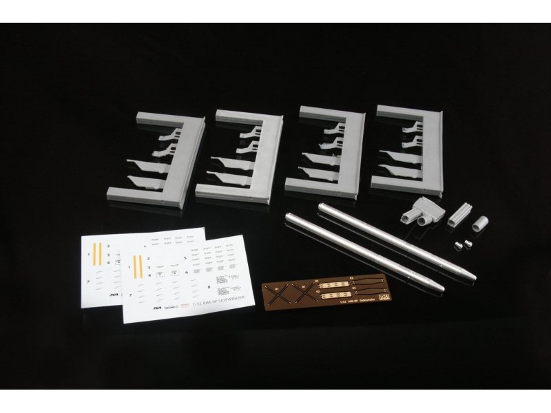 1/32 AIM-9P AIM-9P响尾蛇空对空导弹(2个)