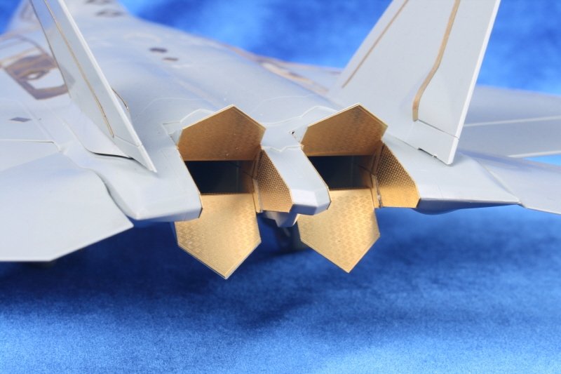 1/48 F-22 猛禽战斗机改造蚀刻片(配爱德美)