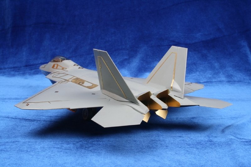 1/48 F-22 猛禽战斗机改造蚀刻片(配爱德美)