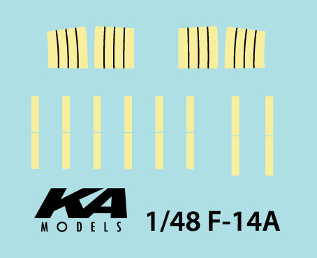 1/48 F-14D 雄猫战斗机改造蚀刻片(配田宫)