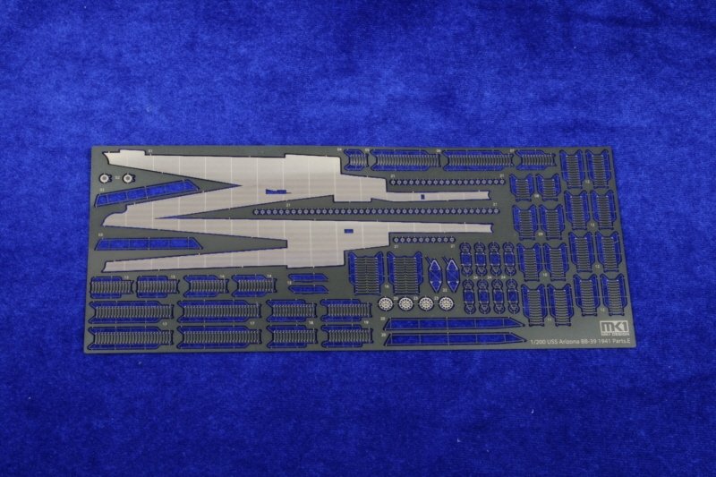 1/200 二战美国 BB-39 亚利桑那号战列舰改造蚀刻豪华套装