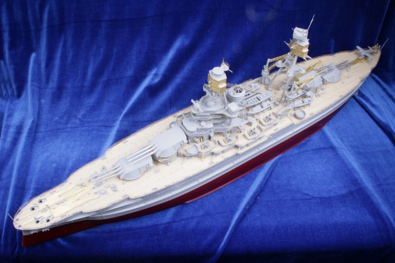 1/200 二战美国 BB-39 亚利桑那号战列舰改造蚀刻豪华套装