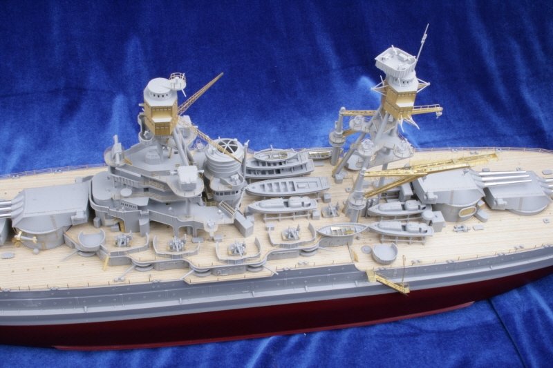 1/200 二战美国 BB-39 亚利桑那号战列舰改造蚀刻豪华套装