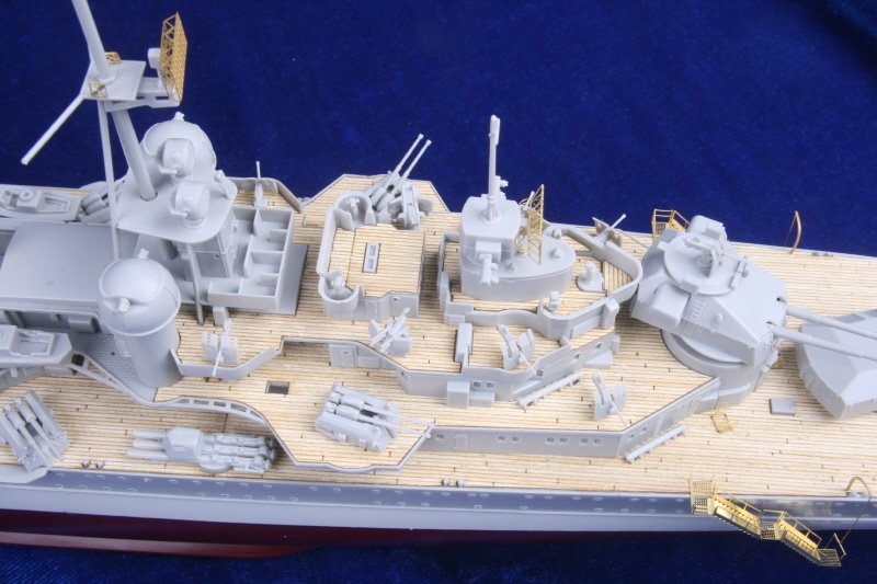 1/350 二战德国欧根亲王号重巡洋舰木甲板改造件(配小号手)