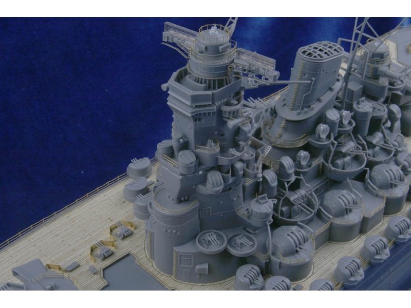 1/350 二战日本新大和号战列舰木甲板改造件(配田宫78025)