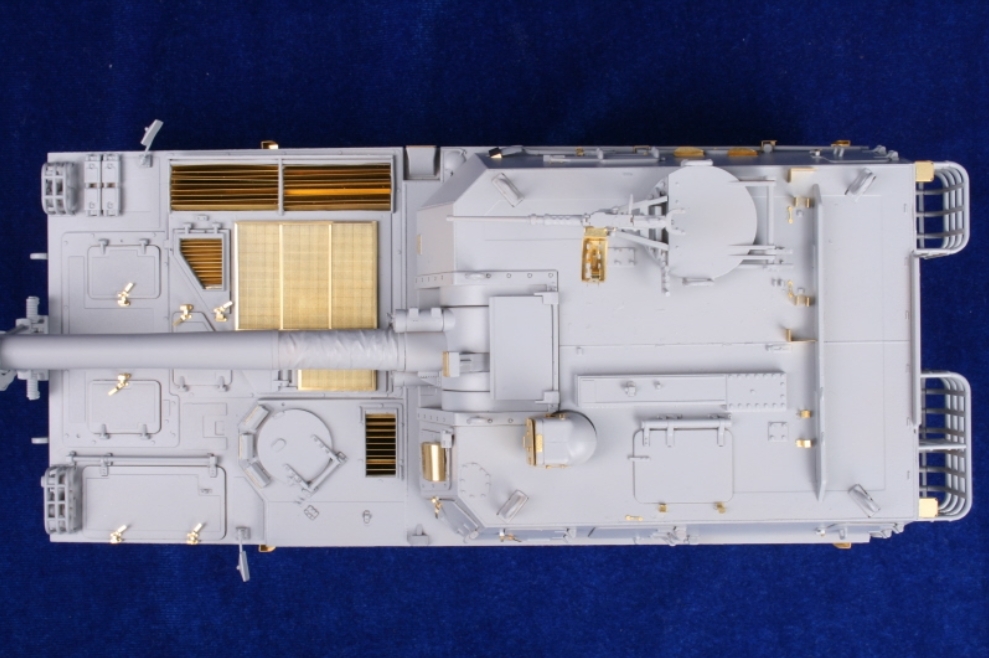 1/35 现代韩国 K9 自行榴弹炮改造蚀刻片(配爱德美)