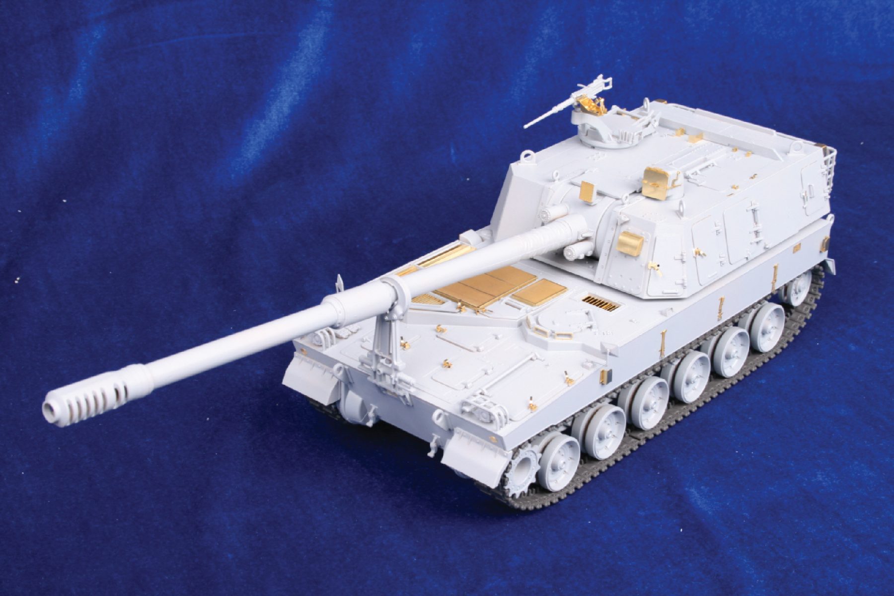 1/35 现代韩国 K9 自行榴弹炮改造蚀刻片(配爱德美)