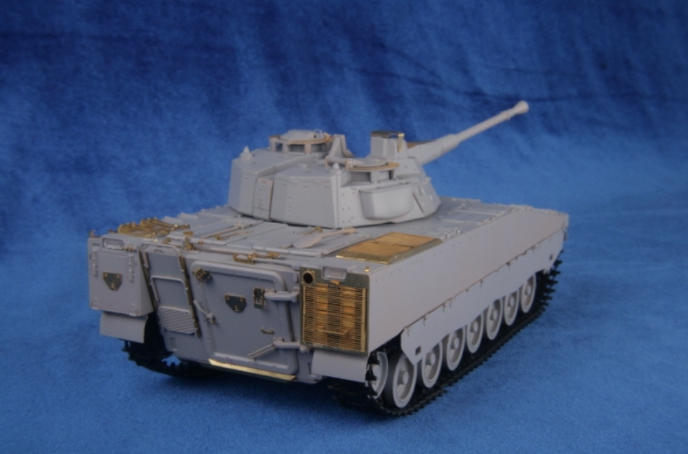 1/35 现代瑞典 CV9040B 步兵战车改造蚀刻片(配爱德美)