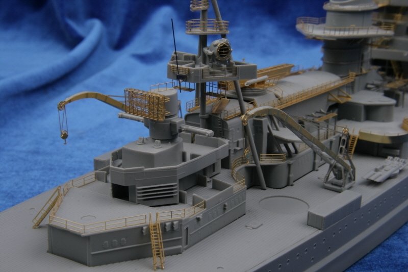 1/350 二战德国沙恩霍斯特号战列舰改造蚀刻片(配威龙) - 点击图像关闭