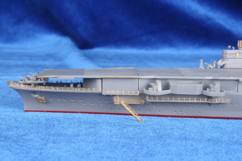 1/700 二战日本瑞鹤号航空母舰改造蚀刻片(配田宫)