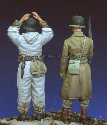 1/35 二战美国步兵和德国战俘 "阿登战线 1944"