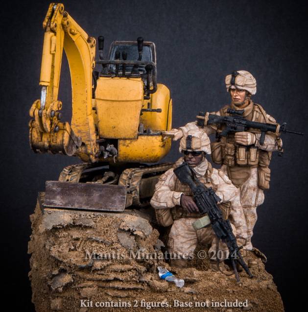 1/35 现代美国陆战队步兵小队