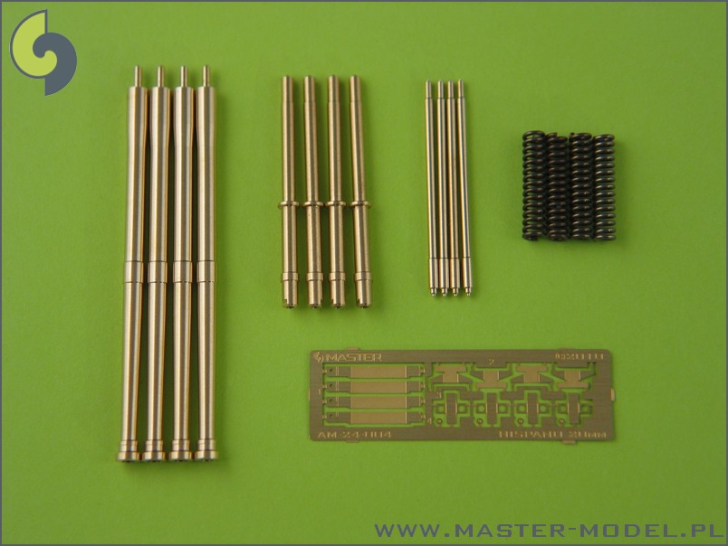 1/24 希斯巴诺Mk.II(20mm)金属炮管 1/24 希斯巴诺Mk.II(20mm)金属炮管